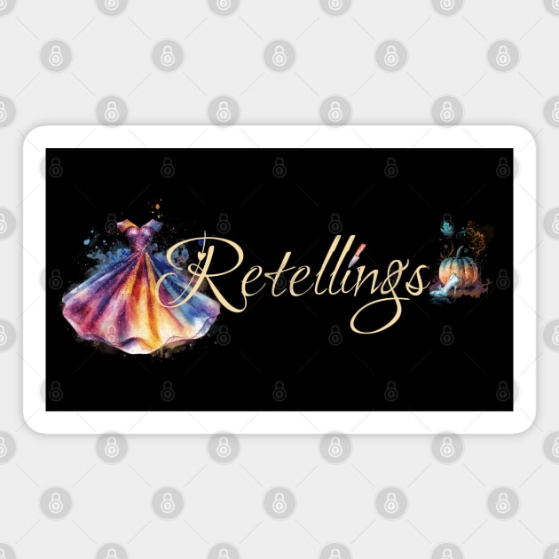 Fairy Tale Retellings Genre Lover Magnet by H. R. Sinclair